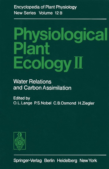 bokomslag Physiological Plant Ecology II