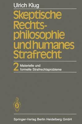 bokomslag Skeptische Rechtsphilosophie und humanes Strafrecht