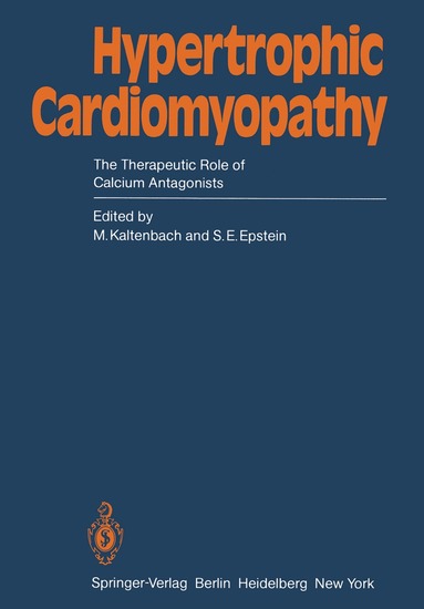 M. Kaltenbach, S.E. Epstein - Hypertrophic Cardiomyopathy, Häftad