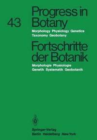 bokomslag Progress in Botany/Fortschritte der Botanik