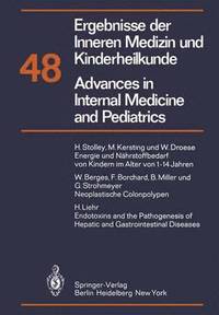 bokomslag Ergebnisse der Inneren Medizin und Kinderheilkunde/Advances in Internal Medicine and Pediatrics