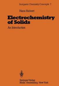 bokomslag Electrochemistry of Solids