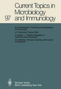 bokomslag Current Topics in Microbiology and Immunology
