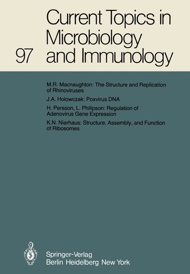 bokomslag Current Topics in Microbiology and Immunology