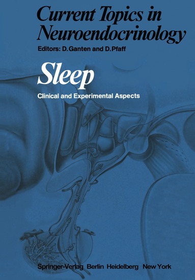 D. Ganten, D. Pfaff - Sleep, Häftad
