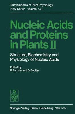bokomslag Nucleic Acids and Proteins in Plants II