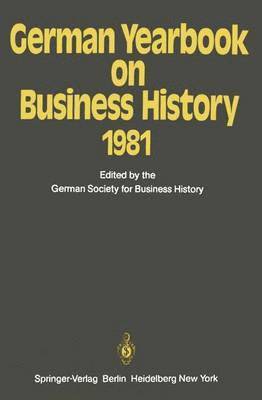 bokomslag German Yearbook on Business History 1981