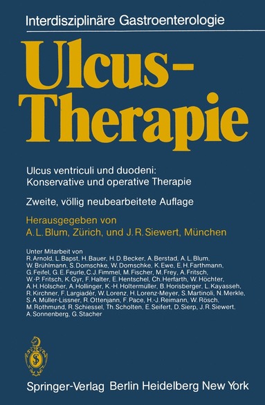 bokomslag Ulcus-Therapie