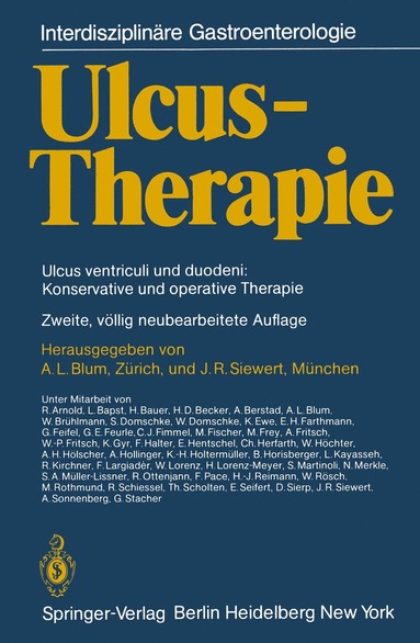 bokomslag Ulcus-Therapie