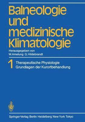 Balneologie und medizinische Klimatologie 1