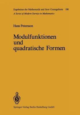 bokomslag Modulfunktionen und quadratische Formen