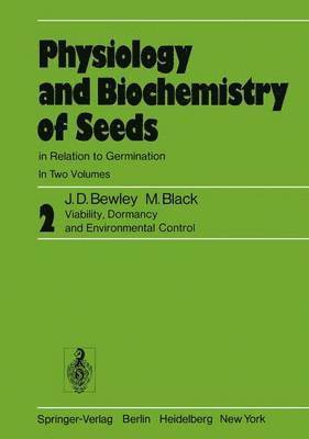 bokomslag Physiology and Biochemistry of Seeds in Relation to Germination