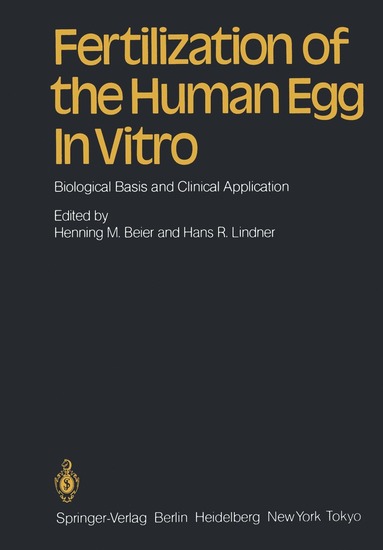 bokomslag Fertilization of the Human Egg In Vitro