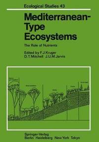 bokomslag Mediterranean-Type Ecosystems