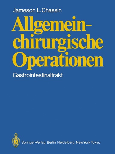 bokomslag Allgemeinchirurgische Operationen