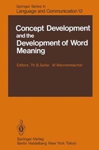 bokomslag Concept Development and the Development of Word Meaning