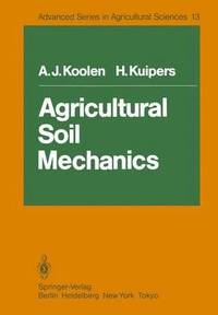 bokomslag Agricultural Soil Mechanics