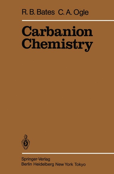 bokomslag Carbanion Chemistry