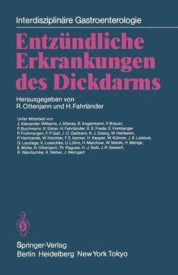 bokomslag Entzndliche Erkrankungen des Dickdarms