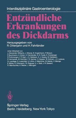 bokomslag Entzündliche Erkrankungen des Dickdarms