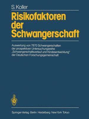 bokomslag Risikofaktoren der Schwangerschaft