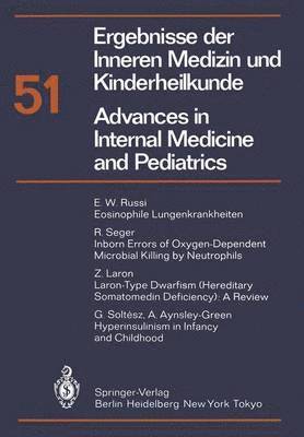 bokomslag Ergebnisse der Inneren Medizin und Kinderheilkunde / Advances in Internal Medicine and Pediatrics