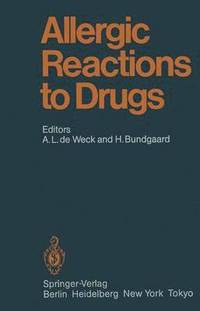 bokomslag Allergic Reactions to Drugs