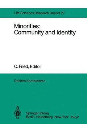 Minorities: Community and Identity