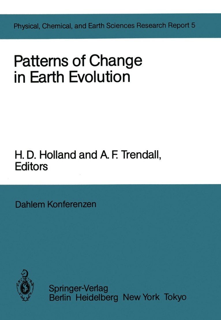 Patterns of Change in Earth Evolution 1