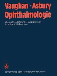 bokomslag Ophthalmologie