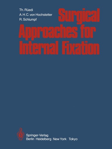 bokomslag Surgical Approaches for Internal Fixation