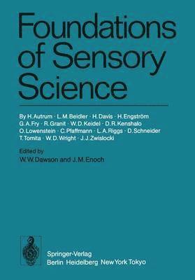 Foundations of Sensory Science 1