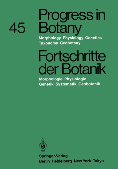 Karl Esser, Klaus Kubitzki, Michael Runge, Eberhard Schnepf, Hubert Ziegler - Progress in Botany / Fortschritte der Botanik, Häftad