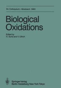bokomslag Biological Oxidations