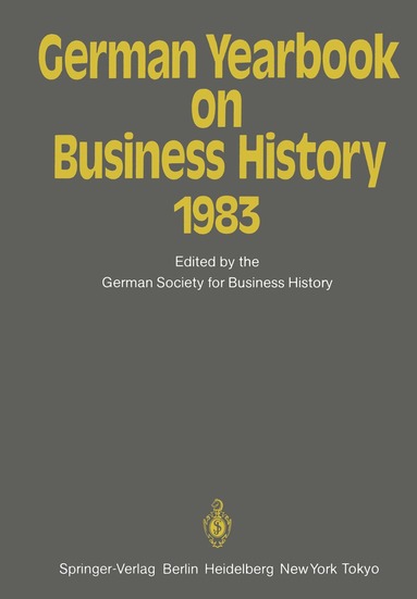 bokomslag German Yearbook on Business History 1983