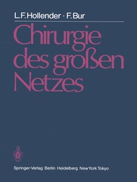 bokomslag Chirurgie des großen Netzes