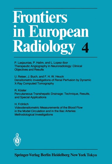 bokomslag Frontiers in European Radiology