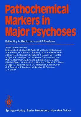 bokomslag Pathochemical Markers in Major Psychoses