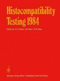 bokomslag Histocompatibility Testing 1984