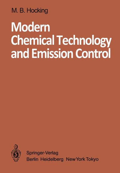 bokomslag Modern Chemical Technology and Emission Control