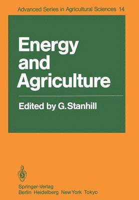 bokomslag Energy and Agriculture