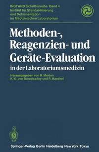 bokomslag Methoden-, Reagenzien- und Gerte-Evaluation in der Laboratoriumsmedizin