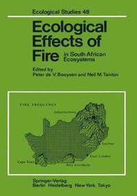 bokomslag Ecological Effects of Fire in South African Ecosystems