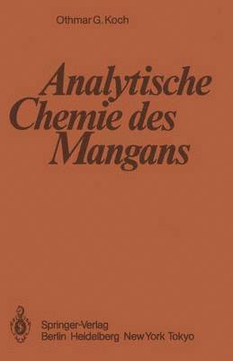 Analytische Chemie des Mangans 1