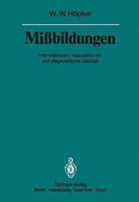 bokomslag Mißbildungen