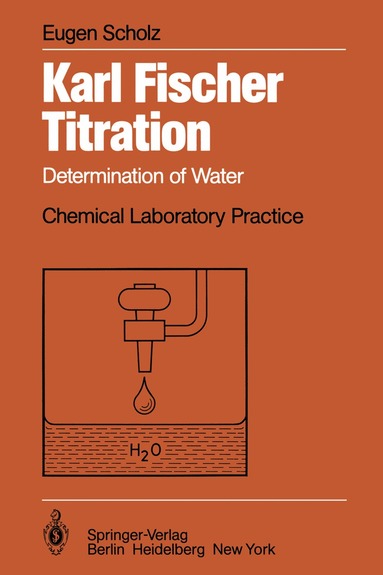 Eugen Scholz - Karl Fischer Titration, Häftad