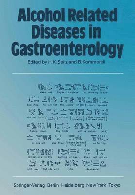 Alcohol Related Diseases in Gastroenterology 1