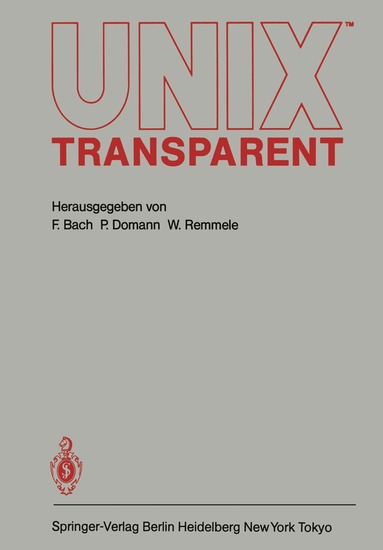 bokomslag UNIX transparent