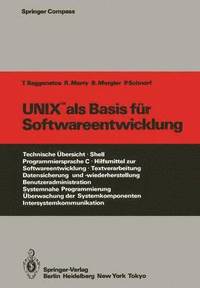 bokomslag UNIX als Basis fr Softwareentwicklung
