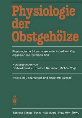 bokomslag Physiologie der Obstgehlze